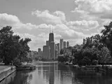 Chicago from Lincoln Park Zoo